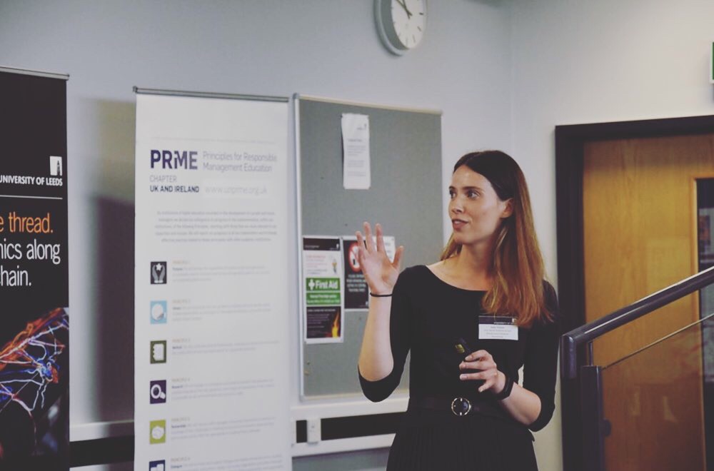 speaking at business school conferenvce